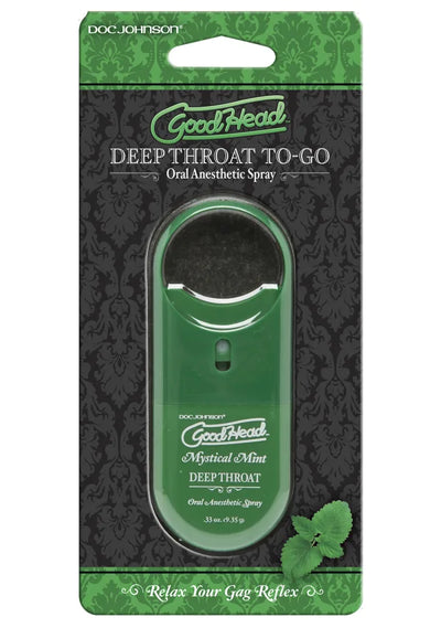 GoodHead Deep Throat To-Go Spray in Mint .3oz