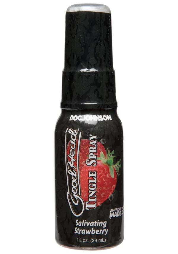 GoodHead Tingle Blow Job Spray in Strawberry 1oz