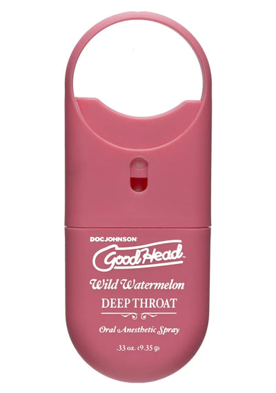 GoodHead Deep Throat To-Go Spray in Watermelon .3oz