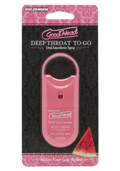 GoodHead Deep Throat To-Go Spray in Watermelon .3oz