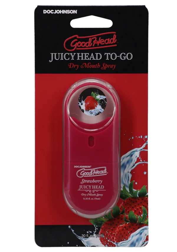 GoodHead Strawberry Juicy Head Dry Mouth Spray To-Go .3OZ