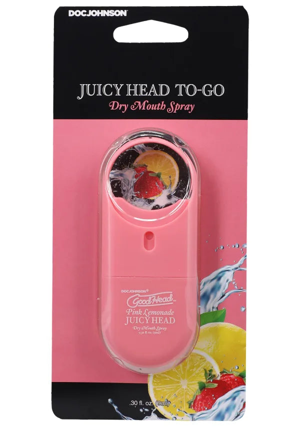 Juicy Head Dry Mouth Salivating Spray To-Go Pink Lemonade .30oz