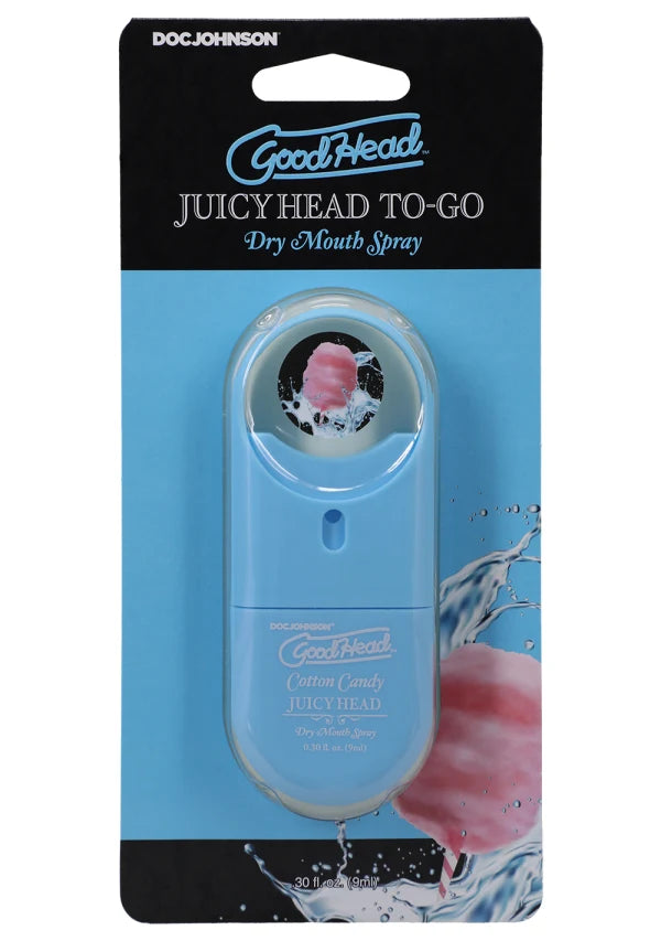 Juicy Head Dry Mouth Salivating Spray To-Go Cotton Candy .30oz