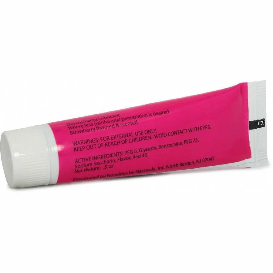 Anal-Ese Strawberry Anal Desensitizer - .5 oz