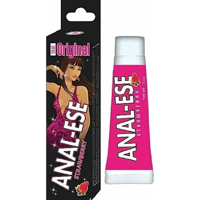 Anal-Ese Strawberry Anal Desensitizer - .5 oz