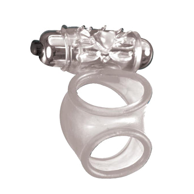 The Macho Clear Vibrating Cock Sling