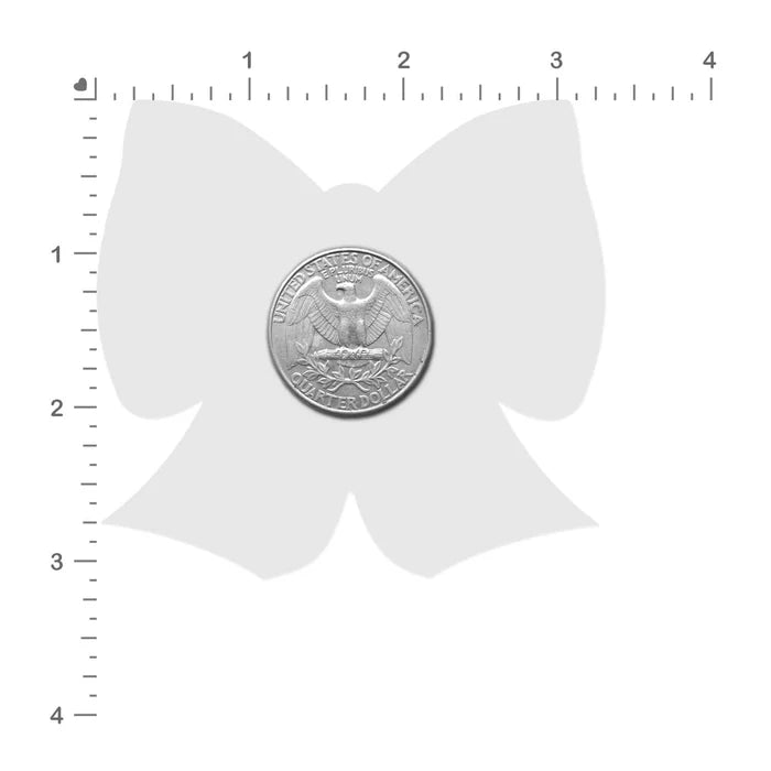 Holographic Red Bows Nipple Pasties, Red, One Size