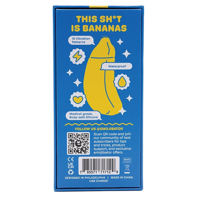 Banana Emojibator Vibrator