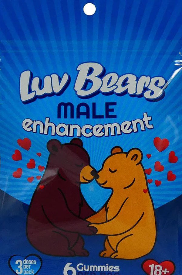 Luv Bears Male Enhancement Gummy, Single Pack