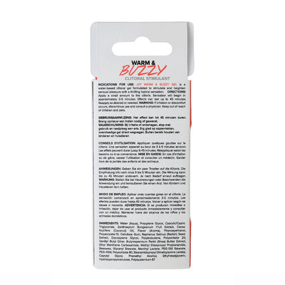 JO Warm & Buzzy Clitoral Stimulant - 10ml
