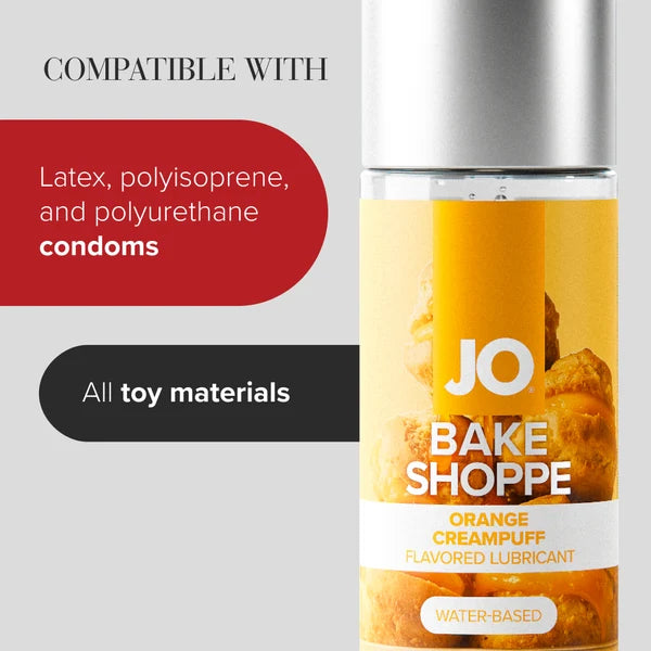 System JO Bake Shoppe Orange Creampuff Water-Based Lube - 2oz