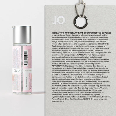 Frosted Cupcake edible flavored lubricant for couples