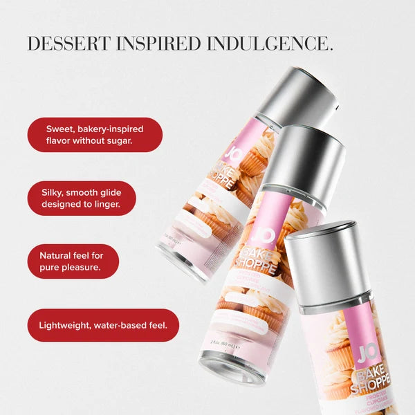 System JO Bake Frosted Cupcake Water-Based Lube - 2oz