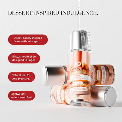JO Bake Shoppe Peach Cobbler oral sex lubricant