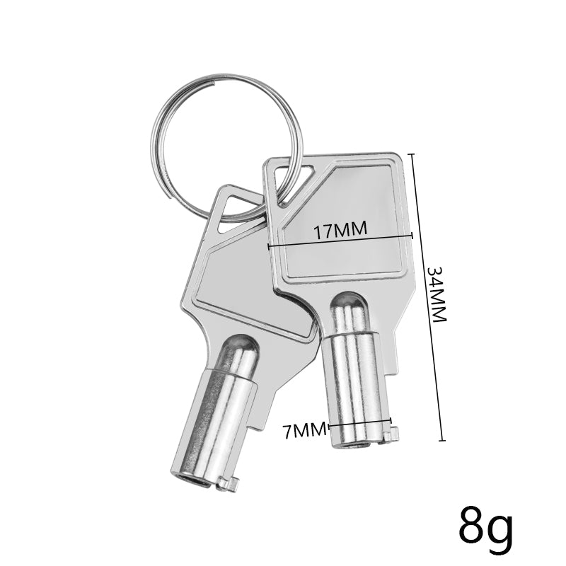 Silver Knight Adjustable Ring Metal Chastity Cage Cock Cage 2.95