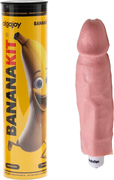 Penis Molding Kit with Vibrator by Bananakit, Pink