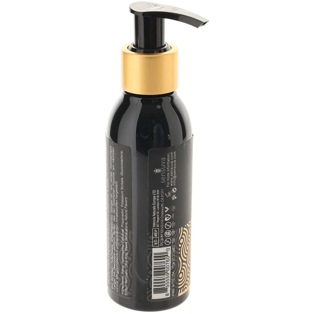 Sensuva Ultra Thick Water Based Personal Lubricant 4.23oz
