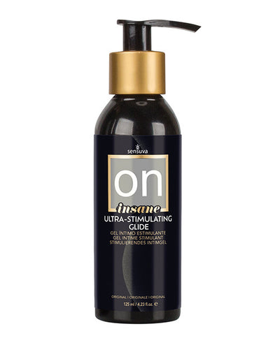 Sensuva ON Insane Ultra-Stimulating Arousal Hybrid Lubricant 4.23oz Sensuva ON Insane Ultra-Stimulating Arousal Hybrid Lubricant 4.23oz