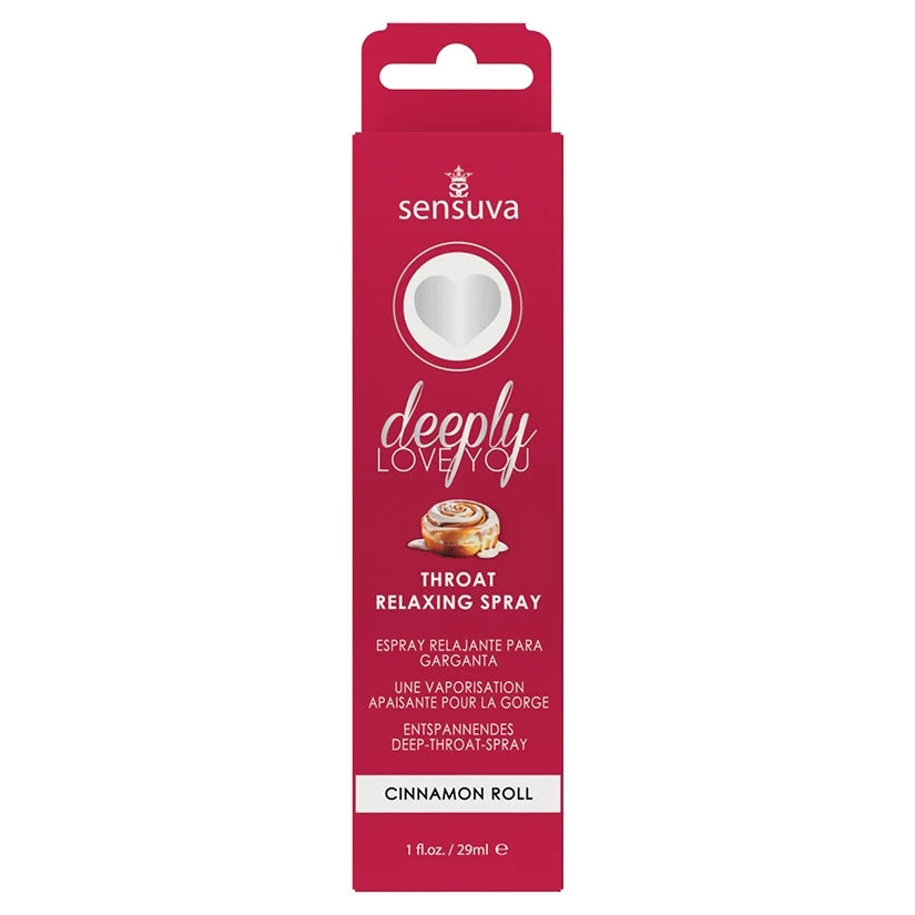 Deeply Love You Throat Relaxing Spray in Cinnamon Roll - 1oz
