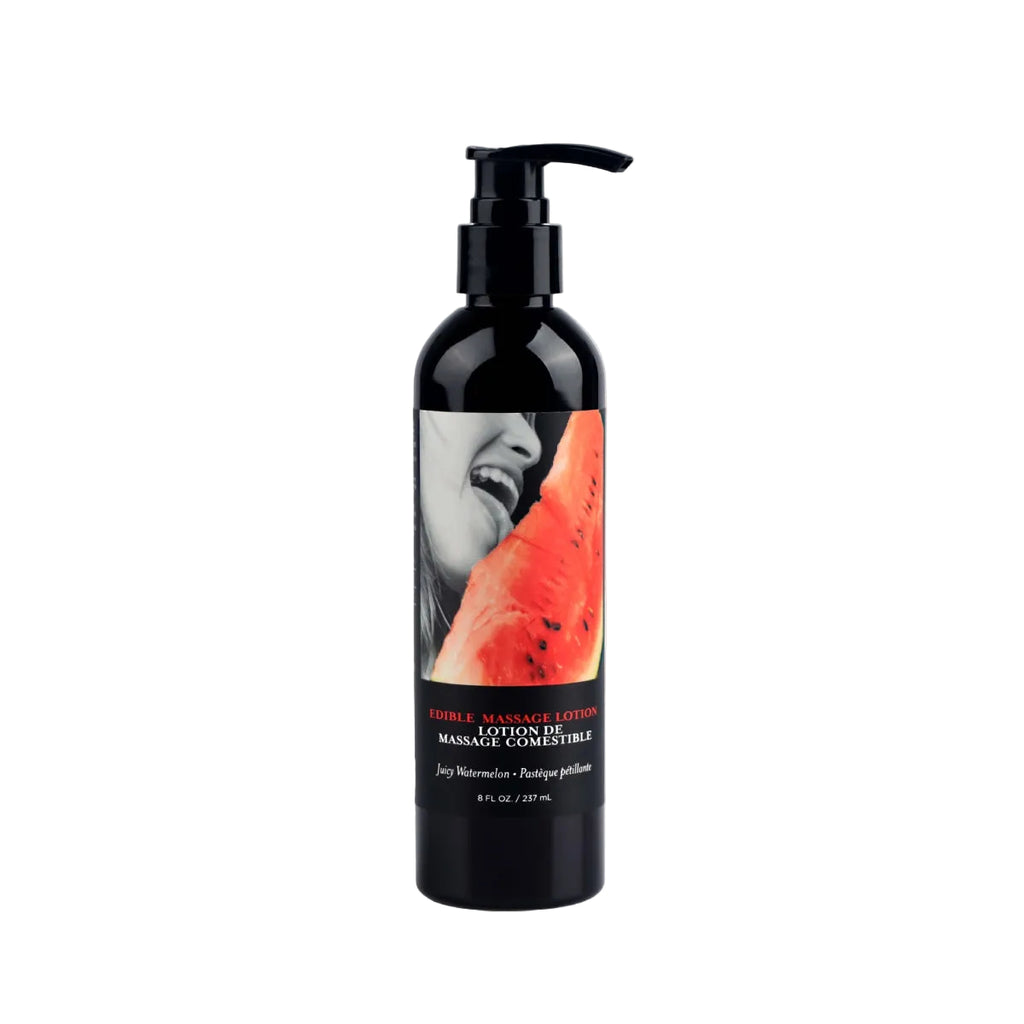 Earthly Body Juicy Watermelon Edible Massage Lotion 8oz