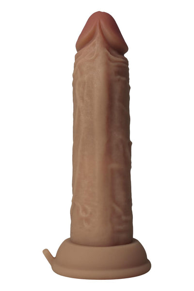 Shaft Liquid Silicone Vibrating Dildo Model J 6.5