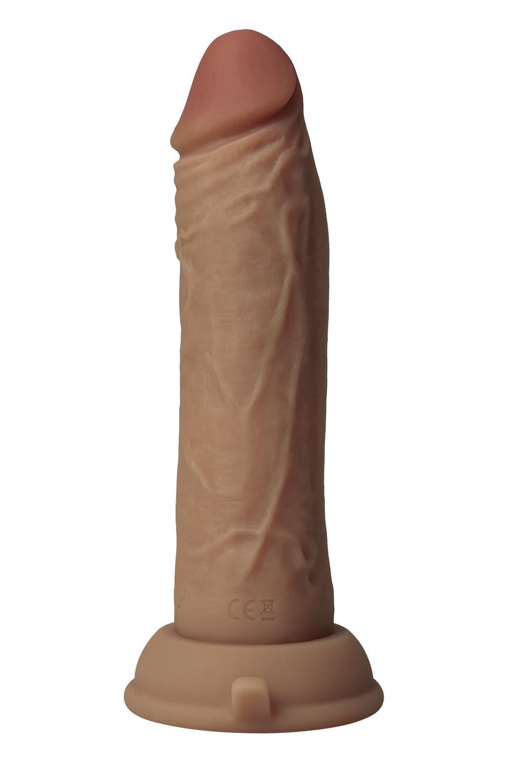 Shaft Liquid Silicone Vibrating Dildo Model J 6.5