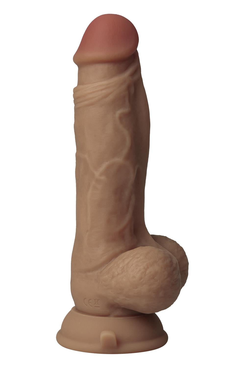 Shaft Liquid Silicone Vibrating Dildo Model A - 7.5