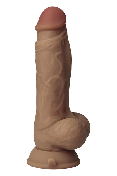 Shaft Liquid Silicone Vibrating Dildo Model A - 7.5
