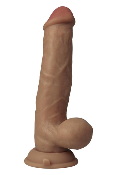 Shaft Liquid Silicone Vibrating Dildo Model N 8.5