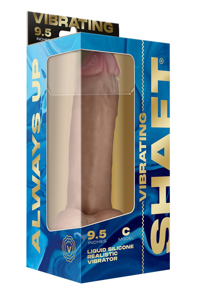 Shaft Vibrating Dildo Model C - 9.5