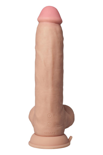 Shaft Vibrating Dildo Model C - 9.5