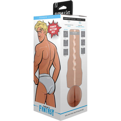 Fleshlight Fleshjack Fantasy Power Bottom Boy, Squeeze Texture