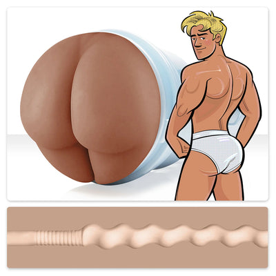 Fleshlight Fleshjack Fantasy Power Bottom Boy, Squeeze Texture