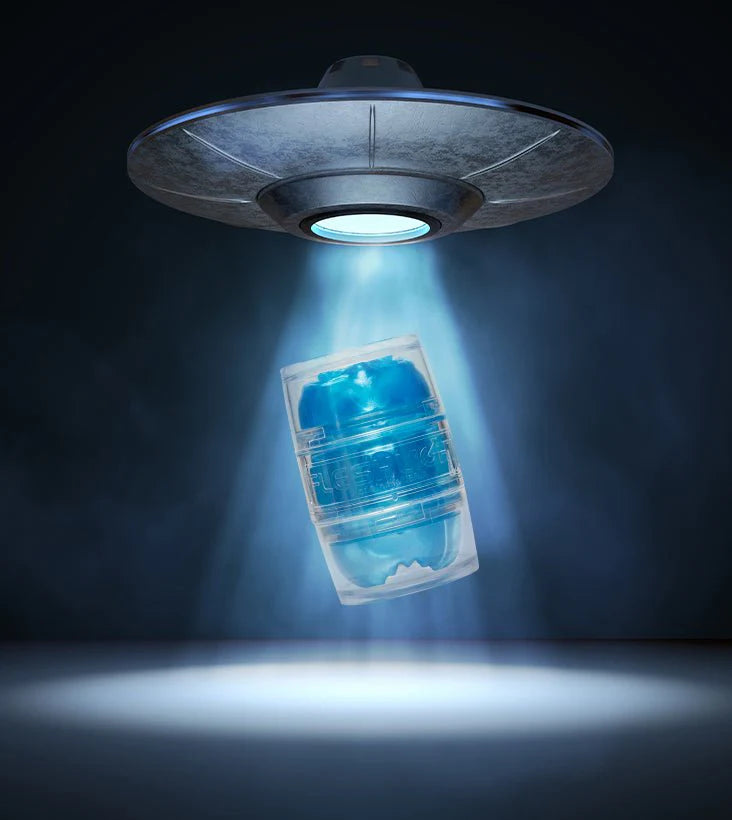 Fleshlight Quickshot Alien Lady/Butt, Metallic Blue