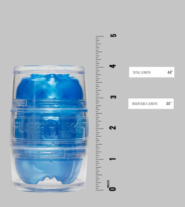 Fleshlight Quickshot Alien Lady/Butt, Metallic Blue