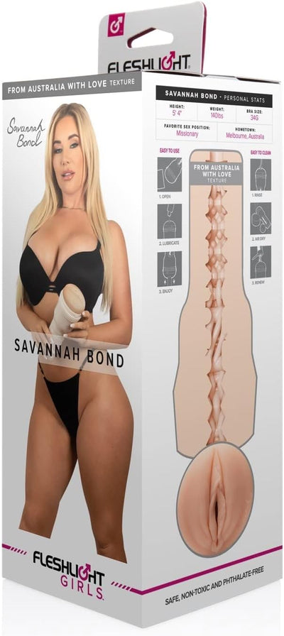 Fleshlight Savannah Bond Stroker Masturbator