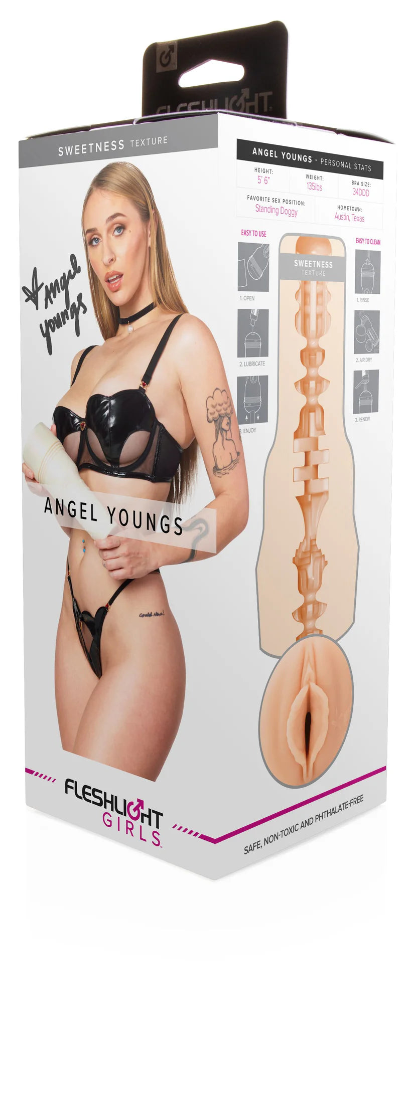 Fleshlight Girls Angel Youngs Sweetness Stroker Masturbator