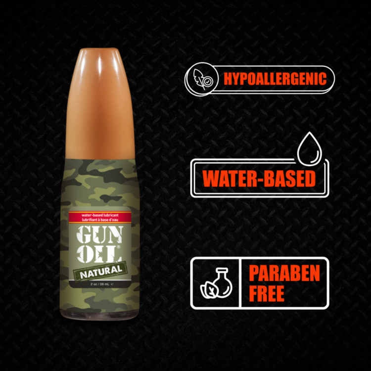 Gun Oil Natural Water-Based Lube 4oz