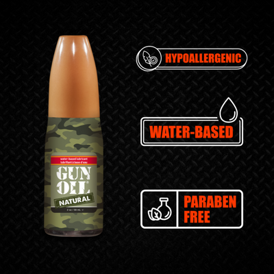 Gun Oil Natural Water-Based Lube 4oz