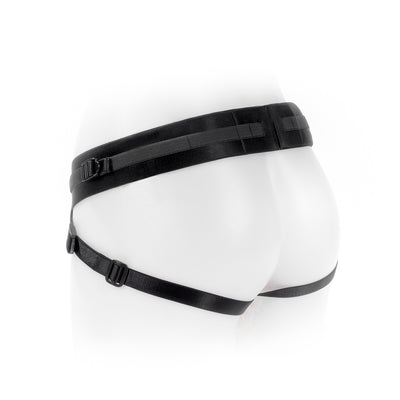 Spare Parts Size B Joque Underwear Strap-On and Packer Harness in Black