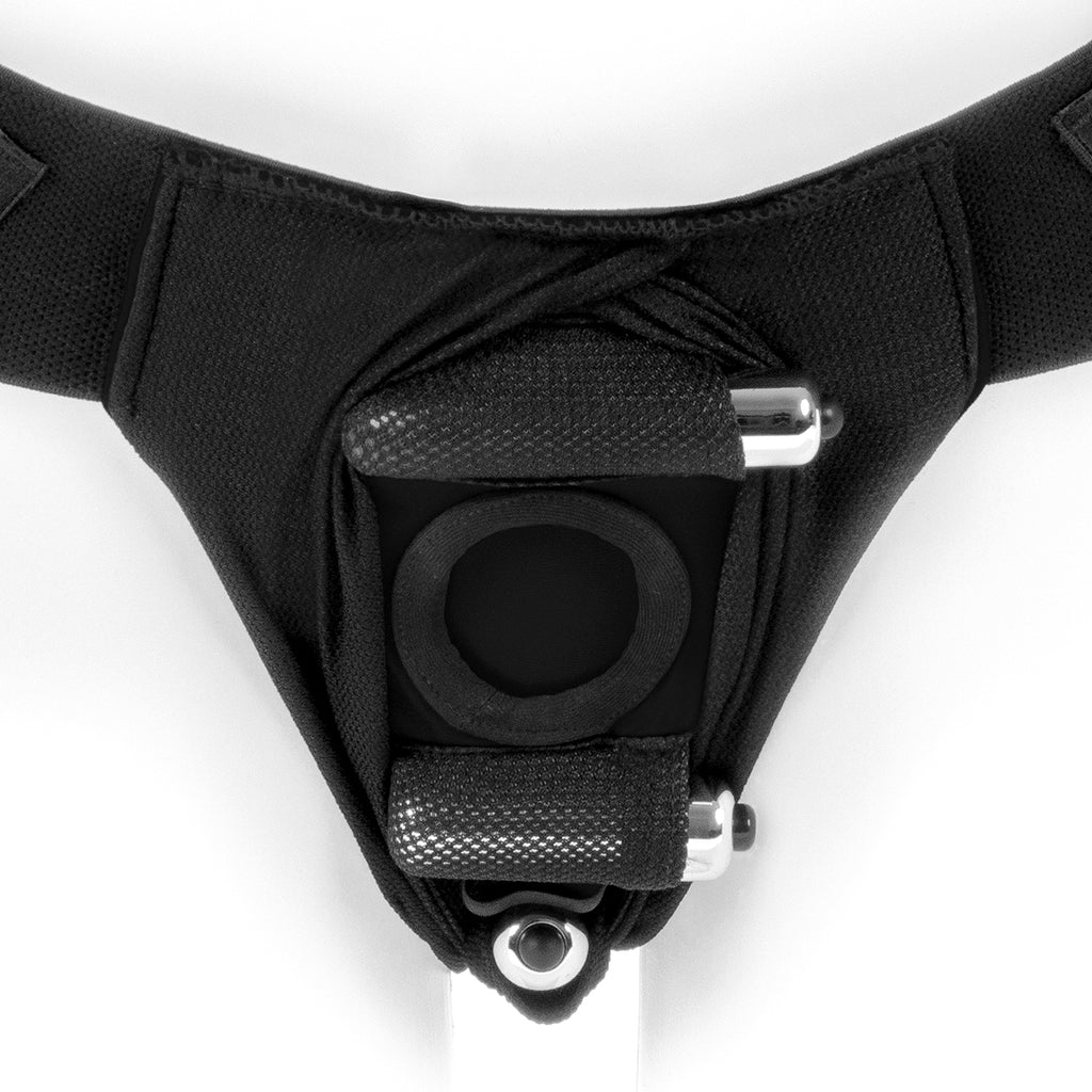 Spare Parts Size B Joque Underwear Strap-On and Packer Harness in Black