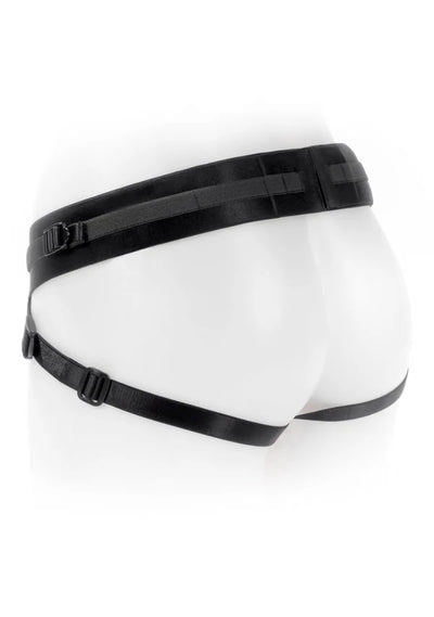 Spare Parts Size A Joque Underwear Strap-On and Packer Harness in Purple