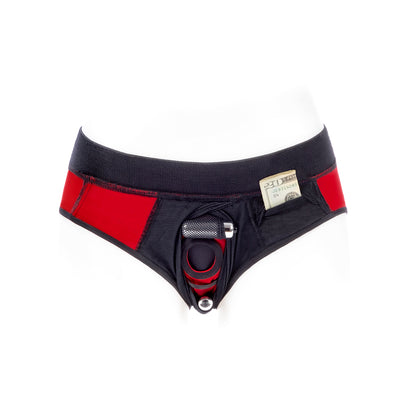 SpareParts Tomboi Cover Brief Harnesses in Red