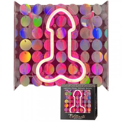 Mini Light Up Penis Neon Sign