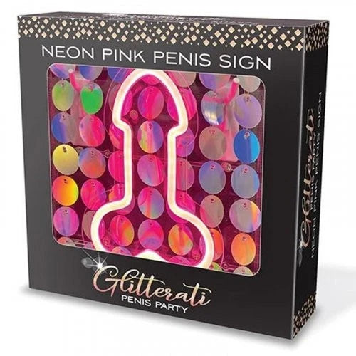 Mini Light Up Penis Neon Sign