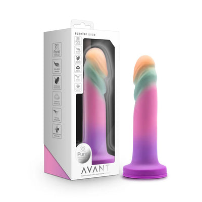 Avant Sunrise Gaze Handcrafted 7.5 Inch Dildo in Sherbert
