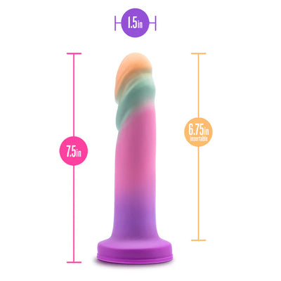 Avant Sunrise Gaze Handcrafted 7.5 Inch Dildo in Sherbert