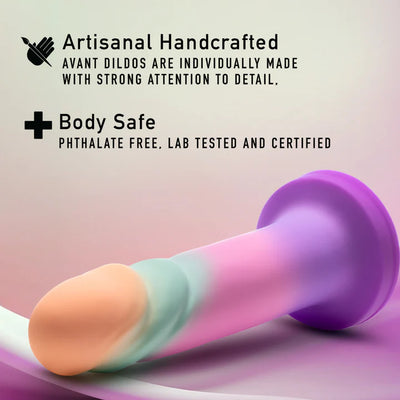 Avant Sunrise Gaze Handcrafted 7.5 Inch Dildo in Sherbert