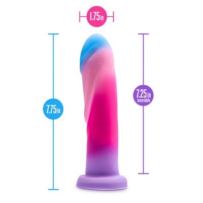Avant Borealis Dreams-Cotton Candy 7.75 inch Handcrafted Dildo