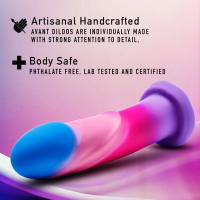 Avant Borealis Dreams-Cotton Candy 7.75 inch Handcrafted Dildo